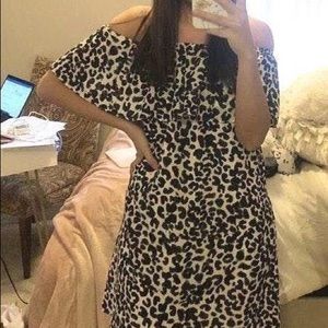 Off the shoulder dress